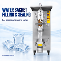 Machine de production d'eau en sachet à prix d'usine avec remplissage, scellage et découpe automatiques pour l'emballage d'eau purifiée