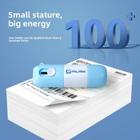 Bâton de correction liquide à séchage rapide 10 ml avec couteau ouvre-carton pour colis de messagerie, papier thermique remplaçable, sceau secret
