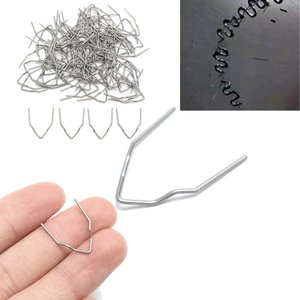 Vendita all'ingrosso: 8 Tipi di Graffette a Caldo per Saldatrice Plastica, Riparazione Auto, Graffette Ondulate - Product Image 2