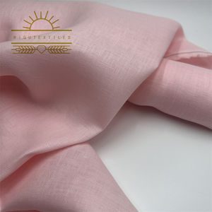 रितु वस्त्र थोक 100% सन लिनन कपड़े ठोस रंग प्रकृति कपड़े पहनने के लिए कपड़े पहनने योग्य कपड़े पहनने के लिए कपड़े - Product Image 3