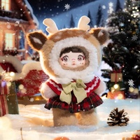 Authentique HI TOY Nommi Série Veille de Noël Merveilleuse Boîte Mystère en Peluche Figurine Décorative Modèle Boîte Mystère Tendance pour Cadeau