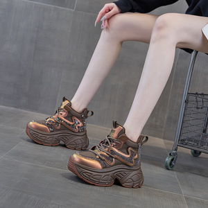 <span class=keywords><strong>Scarpe</strong></span> da Donna di Alta Qualità con Suola Spessa 9CM, Nuove <span class=keywords><strong>Scarpe</strong></span> <span class=keywords><strong>Sportive</strong></span> Casual con Strass Moda Primavera 2026 - Product Image 3