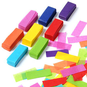 All'ingrosso coriandoli rettangolari resistenti al fuoco per feste di festa di compleanno di nozze - Product Image 1