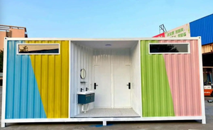 Kontainer Toilet Portabel - Kamar Mandi Bergerak Prefabrikasi untuk Lokasi Konstruksi - Product Image 4