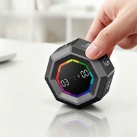 Minuteur de cuisine à capteur de gravité, cube magnétique à compte à rebours, idéal pour l'apprentissage des enfants et la méthode Pomodoro – Fabricant direct