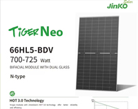 Panel Surya Fotovoltaik Monokristalin Tipe N Jinko Terbaik 695W 700W 705W 710W 715W 720W 750 Watt Gudang Jerman