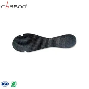 Plantilla de fibra de carbono unisex, plantilla fina para calzado deportivo