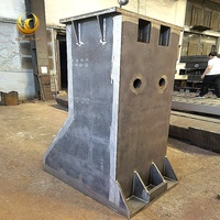 Base de Máquina y Plataforma para Herramientas Mecánicas de Acero Soldado y Mecanizado CNC Personalizado, Fabricación OEM para Equipos Industriales de Alta Resistencia