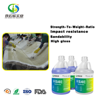 Kit de résine de plastification et de renforcement en époxy, pour moudre les tissus en fibre de verre et autres tissus de renforcement, mm