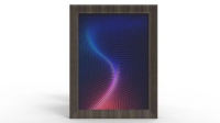 Marco de Fotos Digital Inteligente con Pantalla para Arte Electrónico NFT, Reloj y Reproducción de Video, Pantalla 4K