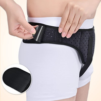 Ceinture de soutien pour hernie inguinale pour hommes fabriquée dans le traitement de l'aine et la sangle de récupération anti-douleur avec 2 coussinets de compression amovibles