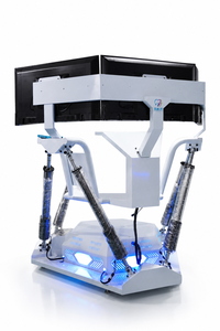 Cabina de Carreras Profesional de 6 Grados de Libertad con Movimiento Completo, Pantalla Triple y Asiento Individual para Arcade Comercial y Esports - Product Image 3