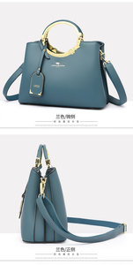 Sac à main fourrure tendance, sac à main personnalisé de haute qualité, sac à main de marque de créateur en cuir PU pour femme, sac fourre-tout mignon - Product Image 5