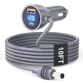 Starlink Mini 12V 24V Car Charger to DC Power Cable for StarlinkMini Antenna Cigarette Lighter Convert Cable 2m 3m 5m