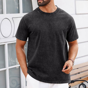 Manufacturer Custom Acid Wash T <b>Shirts</b> Washed Distressed Vintage Mens Oversized Tee Logo Heavyweight T-<b>shirt</b> High Quality - Product Image 6