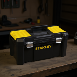 Caja de Herramientas Stanley de 18 Pulgadas con Bisagras Metálicas, Caja de Almacenamiento Resistente - Product Image 3