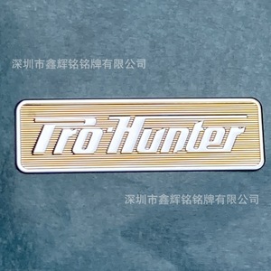 Autocollants personnalisés en sergé avec motif CD, logo métallique argenté, avec support adhésif, étiquettes de lettrage, plaques signalétiques 0,12 mm - Product Image 3
