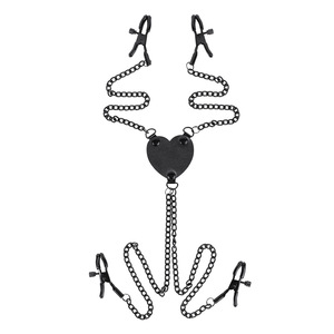 Pinces réglables non-percantes pour tétons, lèvres et clitoris, pour BDSM, SM, bondage, fétichisme, flirt, jouets sexuels coquins pour <span class=keywords><strong>femmes</strong></span> - Product Image 5