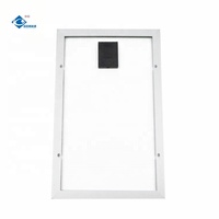 Mini panneau solaire 12W 18V avec verre antireflet, petit chargeur solaire ZW 12W 18V pour appareils d'extérieur