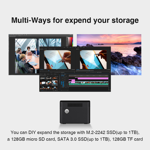 Mini PC Chuwi LarkBox Pro à succès, ordinateur avec Windows 10, Intel Celeron <span class=keywords><strong>J4125</strong></span>, 6 Go/128 Go, Bluetooth 5.1 - Product Image 4