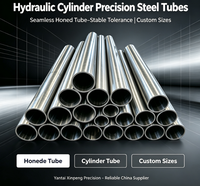 Tube de précision Yantai Xinpeng, tube en acier sans soudure, cylindre hydraulique, usinage sur mesure disponible, prix compétitif