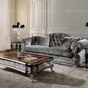 Hot Bán Cổ Phong Cách Hoa Mô Hình <span class=keywords><strong>Sofa</strong></span> Cổ Điển Châu Âu Cho Khách Sạn Nhà-Đồ Nội Thất Thanh Lịch - Product Image 1