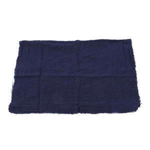 Serviettes en tissu de coton brodées à la main décor de table réutilisable moderne pour la maison ou le mariage facile élégant Style plié - Product Image 1