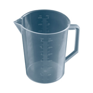 O'Kayme 3000ml Plastic <b>Measuring</b> Cup Heat Resistant Double Sided Graduated Beaker for Kitchen Baking - Product Image 1