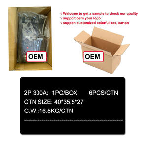 Disyuntor Pv de alta calidad Twin Pole Mccb 200a 500V 750V 1000V 48 voltios 300a Dc Disyuntor de batería - Product Image 5