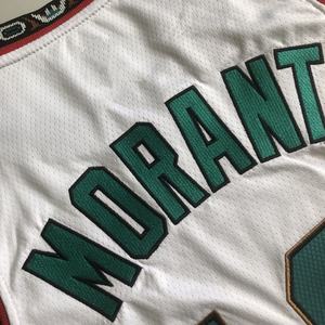 Maillot de basket-ball une pièce populaire transfrontalier à séchage rapide n ° 12 Maillot imprimé respirant d'été Morant pour la livraison directe - Product Image 6