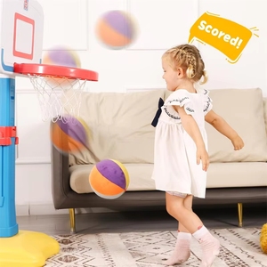 Jouet d'intérieur coloré pour enfants, jeu de <span class=keywords><strong>basket</strong></span>-ball souple - Product Image 6