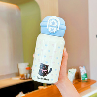 Tasse thermos sous vide en acier inoxydable 500ml pour enfants de dessin animé mignon tasse isolée pour enfants de 316 ml en acier inoxydable 500