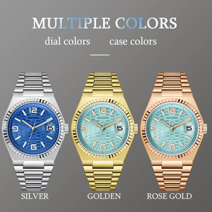 Thấp Moq OEM Thép Không Gỉ Tự Động Đồng Hồ Nhà Sản Xuất Biểu Tượng Tùy Chỉnh Quay Số Người Đàn Ông Của Sang Trọng Đồng Hồ Cơ Khí Cho Nam Giới Biểu Tượng Tùy Chỉnh - Product Image 6