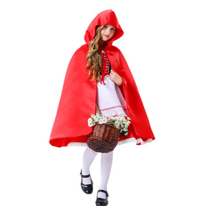 Costume da Principessa per Bambine, Vestito di Cappuccetto Rosso per Halloween e Natale, Abito da Festa per Ragazze Ispirato a Film e Serie <span class=keywords><strong>TV</strong></span> - Product Image 3