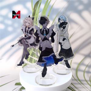 Anime Figure Genshined Impact Diluc Venti Xiao Zhongli Scaramouche Heizou <span class=keywords><strong>Cyno</strong></span> Acrylique Stand Model Plate Desk Decor Sign Gift - Product Image 3