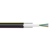 NECERO GYXY-Cable de fibra óptica negro a granel, no blindado, 12 núcleos, G652D GYXY