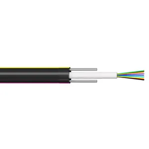 NECERO GYXY Unitube Schwarzes Glasfaser kabel Nicht gepanzertes 12-adriges G652D GYXY