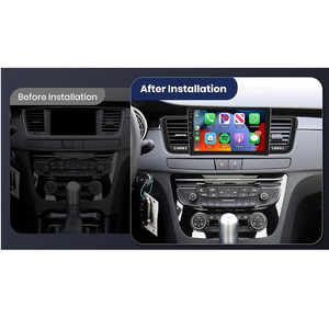 Autoradio Android avec écran tactile, navigation GPS pour <span class=keywords><strong>Peugeot</strong></span> <span class=keywords><strong>508</strong></span> 508SW 2011-2018, Carplay, lecteur vidéo stéréo avec Bluetooth - Product Image 2
