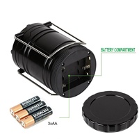 Lampes LED, lampes LED super lumineuses, portables, de survie en cas d'urgence, de tempêtes, de pannes de courant, lanterne de camping pliable originale