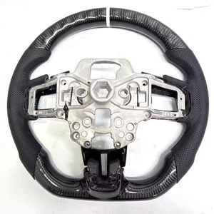 Personnalisé pour Ford Mustang 2023 2022 2020 2019 <span class=keywords><strong>2021</strong></span> 2018 2017 2016 2015 <span class=keywords><strong>Volant</strong></span> en fibre de carbone forgé - Product Image 3