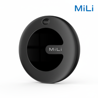 MiLi MiTag Air Tag pour iOS/Android, étanche IP67, en plastique, avec pile CR2032, traceur GPS pour portefeuilles, sacs à dos, voitures, bagages et animaux de compagnie