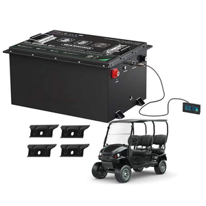 Batería de estado sólido LiFePO4 de ciclo profundo <span class=keywords><strong>5000</strong></span>+ ciclos 51.2V/72V 150Ah para montacargas eléctrico y carrito de golf con RS485 CAN BMS -20-60C - Product Image 3