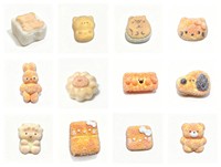 Jouets Squishy Animaux Parfumés à la Noix de Coco Anti-Anxiété Distributeur Automatique Emballage Personnalisé