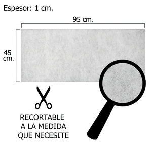 Filtro per Cappa Aspirante 45x95 cm 150 g/m² - Product Image 2