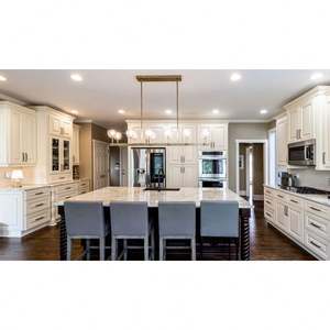 Custom Cupboard Island Shaker Modular Wall Cabinet Pantry Lacquered Waterproof <b>Kitchen</b> <b>Furniture</b> Portable <b>Kitchen</b> Cabinet Sets - Product Image 2