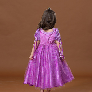 MQATZ-Robe de soirée pour fille princesse violette manches longues pour fille, costume cosplay <span class=keywords><strong>Sofia</strong></span> BX8890 - Product Image 6