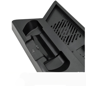 Evrensel Fan soğutma taban braketi çok fonksiyonlu braketi şarj standı dikey İstasyonu standı <span class=keywords><strong>PS4</strong></span> Slim Pro oyun konsolu - Product Image 4