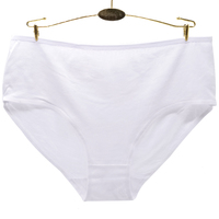 Culotte Femme Plus Size 2XL 3XL 4XL Solid Colors Daily Cotton Lady Panties