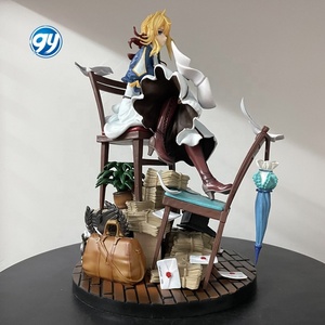 <span class=keywords><strong>Violet</strong></span> <span class=keywords><strong>Evergarden</strong></span> GK <span class=keywords><strong>Violet</strong></span> <span class=keywords><strong>Evergarden</strong></span> figura Anime modello da collezione statua 2D decorazione espositiva per ragazza in scatola - Product Image 2