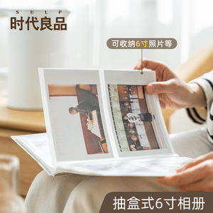 Photo Album 6 Inch Plastic Loose Leaf With 80 Pages For Family Photo Storage - Product Image 2